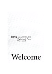 Benq Joybee 110 User Manual
