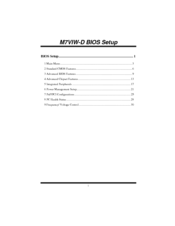 Biostar M7VIW-D Bios Setup Manual