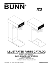 Bunn IC3 Illustrated Parts Catalog