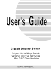 Cnet CSH-24X2G User Manual