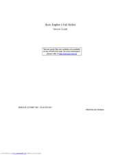 Acer Aspire 1350 series Service Manual