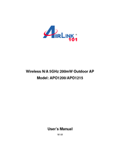 Airlink101 APO1215 User Manual