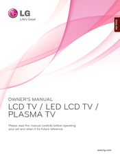 LG 37LE7500 Owner's Manual