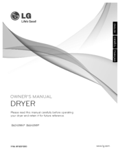 LG DLEX2550W Owner's Manual