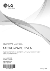 LG LMHM2017S Owner's Manual
