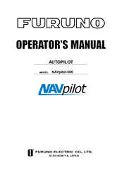 Furuno Navpilot 500 Operator's Manual