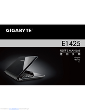 Gigabyte E1425 Series User Manual