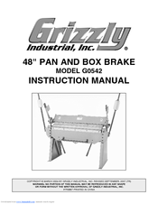 Grizzly G0542 Instruction Manual