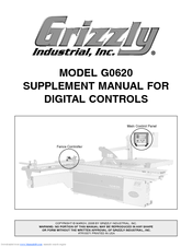Grizzly G0620 Supplement Manual
