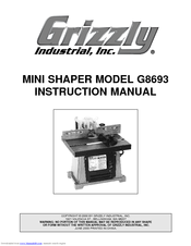 Grizzly G8693 Instruction Manual