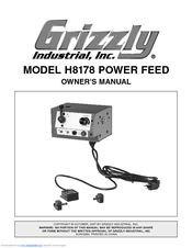 Grizzly H8178 Owner's Manual