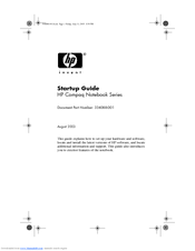 HP DD522AV - Compaq Business Notebook NC6000 Startup Manual