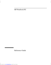 HP Pavilion ze5000 - Notebook PC Reference Manual