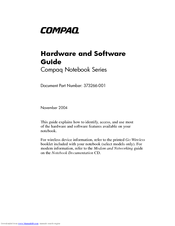 HP Compaq Presario,Presario X6070 Hardware And Software Manual