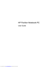 HP Pavilion DV6-3130 User Manual