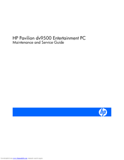 HP Pavilion DV5099 Maintenance And Service Manual