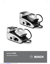 Bosch TDS4570GB Operating Instructions Manual