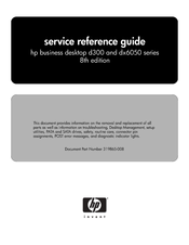 HP d325 - Microtower Desktop PC Reference Manual