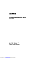 Compaq Professional AP500 Reference Manual