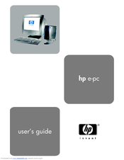 HP e-pc s10 User Manual