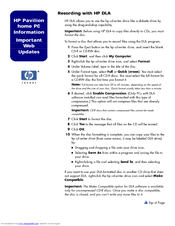 HP Pavilion 512 Supplementary Manual