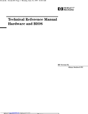 HP Vectra VL 6/xxx Series Technical Reference Manual