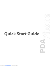 HTC Advantage 7501 Quick Start Manual