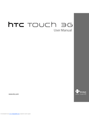 HTC Touch Touch 3G User Manual