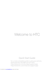 HTC touchpro2 - Touch Pro 2 Smartphone Quick Start Manual