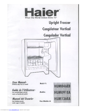 Haier HUM091EA User Manual