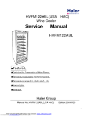 Haier HVFM122ABL Service Manual