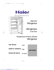 Haier HRE10WNAWW User Manual