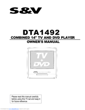Haier DTA-1492 Owner's Manual