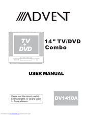 Advent DV1418A User Manual