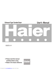 Haier GDZ3.5-1-ML User Manual