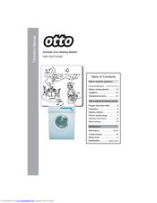 Otto HMS-1000TVE Operation Manual