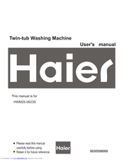 Haier HWM25-0623S User Manual