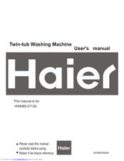 Haier HWM85-0713S User Manual