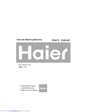 Haier HWM88-113S User Manual