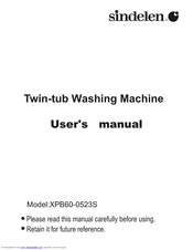Sindelen XPB60-0523S User Manual
