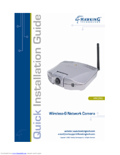 Hawking Net-Vision HNC290G Quick Installation Manual