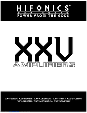 Hifonics XXV-Juno User Manual