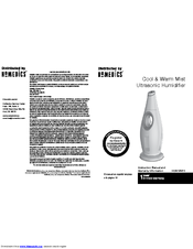 Homedics HUM-WM75 Instruction Manual And  Warranty Information