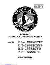 Hoshizaki KM-1600MRB3 Service Manual