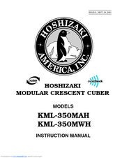 Hoshizaki KML-350MWH Instruction Manual