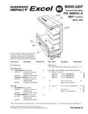 Hussmann M5NX-GEP Technical Data Sheet