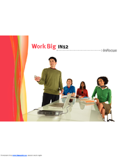 InFocus Work Big IN12 User Manual