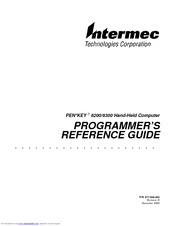 Intermec PEN*KEY 6200 Programmer's Reference Manual