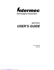 Intermec 4820F User Manual