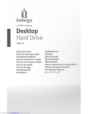 Iomega 34268 - eGo Desktop 1 TB External Hard Drive Quick Start Manual